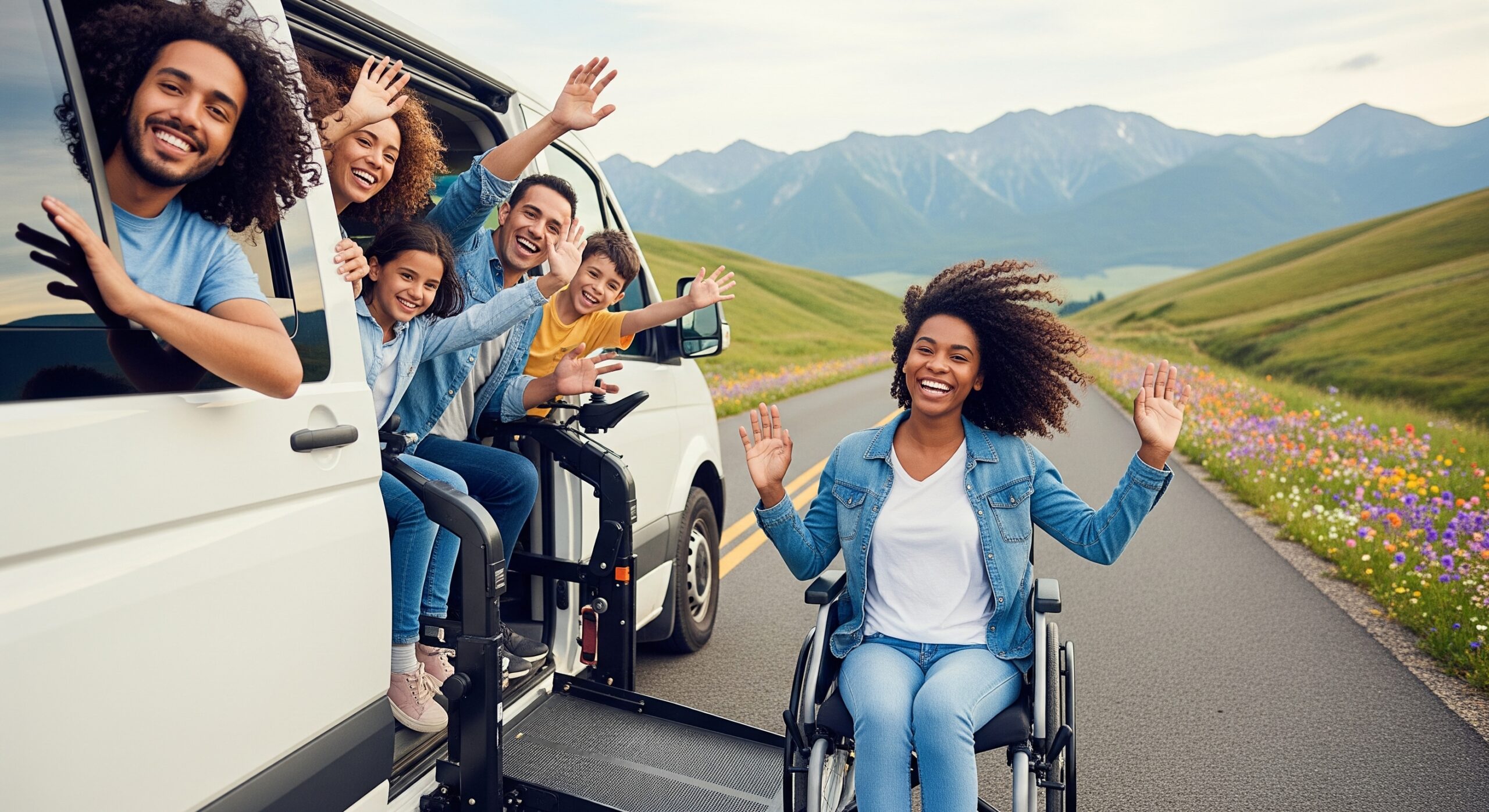 Accessible Rental Van for Road Trips